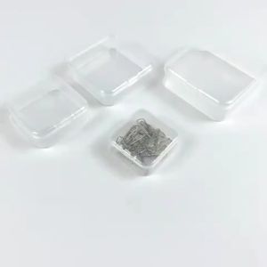 Kotak perhiasan mini 55mm x 55mm x 21mm kotak obat jewerly box wadah plastik mini 5.5cm x 5.5cm x 2.1cm /Perhiasan L11