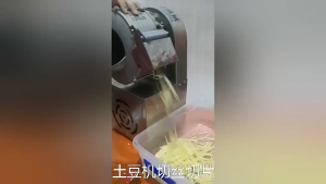Industrial Electric Vegetable Cutter: Multi-Function Potato & Radish Slicer/Shredder with Stainless Steel Blades & 600kg/h Output