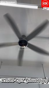 KDK K15Z5 5 BLADES REMOTE CONTROL CEILING FAN. [60INCH / 150CM] DC MOTOR ENERGY SAVING.  KIPAS CEILING KDK SIRIM. 1 YEAR GENERAL WARRANTY. (READY STOCK)