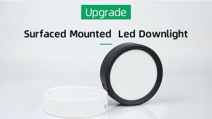 【Free Shipping】3 Color LED Pin Light 220V Surface Mounted LED Ceiling Light 5W 10W 15W 25W Led Downlight Ultra Thin Panel Light Canopy Spot Light For Living Room Bedroom Indoor Lighting