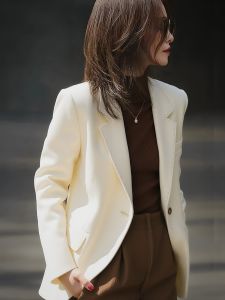 YUFUQING | Elegant Slim French Style Suit Jacket