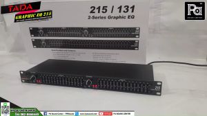 TADA EQ 215XL เครื่องปรับแต่งเสียง พีเอ 2x15 บันด์ EQ 215XL สำหรับสายพายเดียว พารามิเตอร์ PA SOUND CENTER