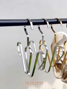Encora Stainless Steel Shoe Hanger Penyangkut Kasut Shoe Drying Holder Shoe Organizer Penyangkut Penyidai Kasut 晾鞋架
