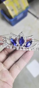 Rhinestone Crystal Tiara Princess Crown Rhinestone Headband Girls Crowns for Kids Wedding Prom Birthday Party Gift