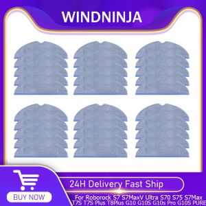 Mop Cloth Pads For Roborock S7 S7MaxV Ultra S70 S75 S7Max T7S T7S Plus T8Plus G10 G10S G10s Pro G10S PURE Washable Reusable Mops