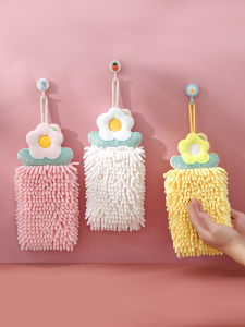 Dày Dặn Khăn Khô Nhanh Treo Khăn Lau Tay Nhà Bếp Phòng Tắm Hoạt Hình Dễ Thương Khăn Lau Chén Trẻ Em Dệt May Gia Đình Thương Hiệu Tháng 7