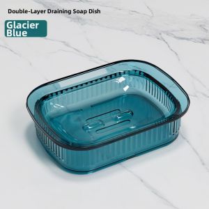 Drainage Large Double Layer Soap Holder