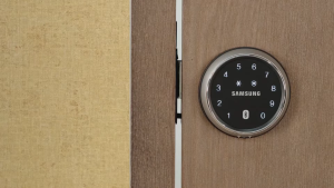 SAMSUNG SHS-D607 Smart & Convenience Rim Digital Door Lock | Free Installation & Technical Support