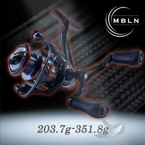 MBLN A carbon fishing reel 1000 4000 6000 series ultra-lightweight 5:2:1 speed ratio suitable for outdoor BJ