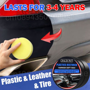 Car Plastic Restorer Coating Agent Back To Black Gloss Auto Plastic Rubber Leather Restore Auto Polish Repair Coating Renovator