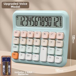 Good | Voice Broadcast Large Screen Big Buttons Calculator Cute for Office Finance Student