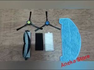 🔥READY STOCK🔥 Suitable for ILIFE A20 T20S Robot Vacuum Accessories Rubber Main Brush Hepa Filter Mop Cloth Berus Spart Part