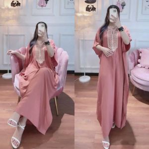 Kaftan Tsamira Cringkel Airflow Jumbo Buat Edisi Lebaran free masker 2 pcs