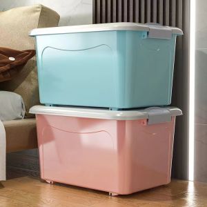 Large Capacity Plastic Storage Box Extra Large