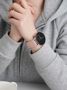 Huawei GT6 GT5 Watch Band Nylon Woven Breathable Womens Style Compatible with Watch5/4 Magnetic Absorption GT4 New Model