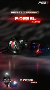 LAMPU BILED PR07 P725BL MARK lll 2.5inchi BLUE LENS 50W/60W