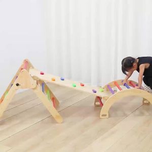 Toddler Climbing Gym Baby Climbing Frame Kids Climbing Gym Playground For Kids Indoor Folding 攀爬架