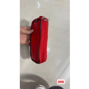 Ví nữ cầm tay 3 ngăn vải da mềm bóp nữ 3 ngăn siêu bền nhiều màu sắc (ngẫu nhiên).