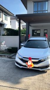 [พร้อมส่ง] หูกวางรถยนต์ 🚘 ตกแต่งคริสต์มาส เรืองแสง เขากวางเรนเดียร์แต่งรถวัน Chrismas 🦌