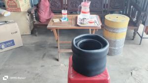 Bầu hơi giảm sóc xe khách 45 chỗ giường nằm Thaco Weichai đế rời