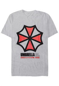 25 New Fashion Vintage Umbrella Corporation Corp Inspired By Resident Evil Printed T-Shirt Women Mens Black Casual Cotton Tee