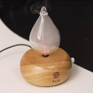 FLO Diffuser Home - Aroma Nebulising Essential Oil Diffuser - Waterless LED Timer