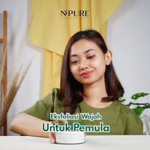 NPURE Acne Clear Pad Cica / Kapas Eksfoliasi Kulit Jerawat / Anti Acne Exfoliating Pad / Clear Pad Cica Sachet / Kapas Eksfoliasi Kulit Jerawat