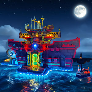 Bộ Đèn LED LYBMTWF Dành Cho Bộ Xây Dựng Nhà Hàng Nổi Lego 75640 - Không Bao Gồm Các Viên Gạch Mô Hình Tương Thích