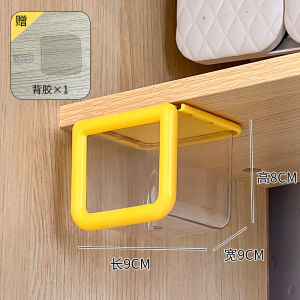 ชั้นวางเครื่องสำอางแบบติดผนัง พื้นผิวโปร่งใส กล่องเก็บของในชั้นวางเครื่องสำอาง ชั้นวางเครื่องสำอาง กล่องจัดระเบียบสำหรับห้องน้ำและห้องนอน