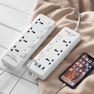Multi-Functional Global Travel Adapter USB Charging Plug Board with Strong Electricity for Home Use