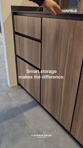 Hafele Pull Out Base Unit Kitchen Pantry Storage | Soft-Close | Anti-Bacterial Finish | 5 Year Warranty