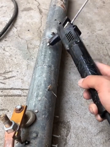 Kìm hàn 2in1 cao cấp kèm búa xỉ hàn - Mỏ hàn lõi đồng dẫn điện hiệu quả tay cầm cách điện chịu nhiệt xuất sắc