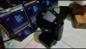 COD GVT Lampu Proyektor Disco Ball Moving Head 16 LED DMX512 RGB 120W 220V - GV120 / lampu sorot disko otomatis warna warni LED 3 in 1 sensor suara ball meriahkan panggung super terang outdoor anti air waterproof berputar Promo pengiriman cepat viral top