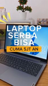 LAPTOP MURAH Lenovo V15 G4 AMN AMD Ryzen 3 7320U RAM 8GB SSD 512GB Radeon 610M 15.6" FHD FREE TAS LAPTOP