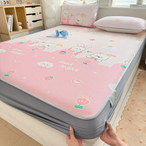JoynCleon | Cooling Ice Beads Fitted Summer Bed Cover