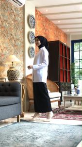 NRS Series - Baju Pdh Putih Wanita Seragam Dinas Pemda PNS