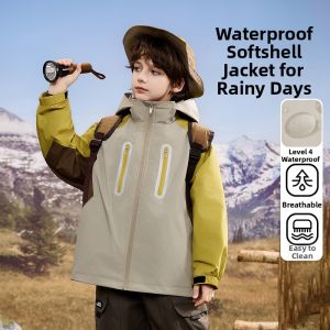 Ask Junior | Childrens Outdoor Sport Hooded Jacket