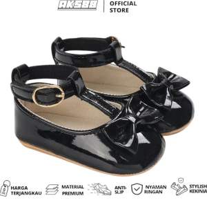 AKS88 Sepatu bayi perempuan tali pita BABY SHOES PREWALKER