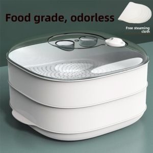 Defasilk | Food-Grade Multi-Function Microwave Steamer Container
