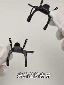 2 PCS Mount Clip Dental Accessories For Eyeglasses Binocular Magnifier Loupe LED Dentist Surgiacl Headlight Head Lamp