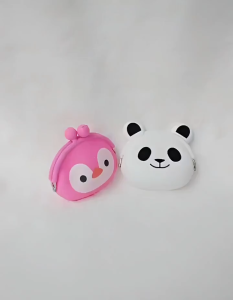 Dompet Koin karakter lucu jelly silicone silikon Coin Dompet Uang receh Tas Koin
