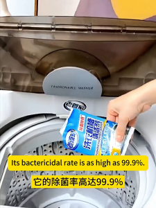 ☀️Life Core☀️Washing Machine Cleaner Anti Bacteria Deep Cleaning Tube Washer Tank & Drum Cleaner 125g Powder Remove Odor Multipurpose Use Powerful Cleaning Supplies