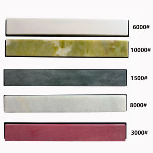 5 ชิ้น/เซ็ตวัสดุพรีเมี่ยม Sharpening Stone 1500 # 3000 # 6000 # 8000 # 10000 # หินลับสําหรับเครื่องเหลามีดมุมคงที่ Ruixin Pro