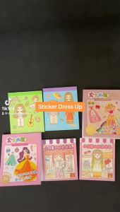 Buku Sticker Dress Up DIY Stiker Ganti Baju