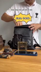 Túi Da Đeo Chéo Thời Trang Nam JEEP - Chống Thấm Nước Nhiều Ngăn Đựng