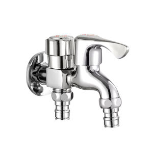 【DR】Faucet for Lavatory Set Stainless Steel Bathroom Faucet Kitchen Wall Mount Faucet Washing Machine Faucet Kitchen Faucet Flexible 360 Degree Rotatable Kitchen Faucet Two Effluent Modes Spout Sink Mop Laundry Sink Faucet