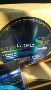เอ็นตกปลา สายพีอี สายPE Benmingo Strong 8X ราคาถูก 8 เส้น ทนแรงดึงปลา Fishing Line