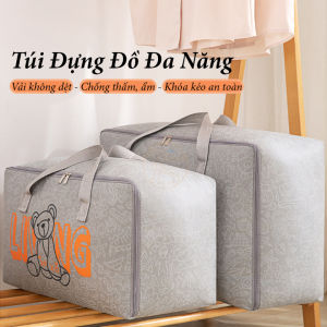 Túi đựng đồ đa năng đi du lịch dã ngoại cắm trại - Túi lưu trữ bảo quản quần áo LIWING – Giỏ đựng chăn màng gối