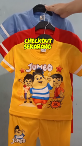 Setelan Baju Bayi Lengan Karakter Anak Jumbo Setelan Baju Bayi Usia 3-18 bulan / lazkids fashion