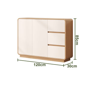 Vintage Style Solid Wood Storage Cabinet